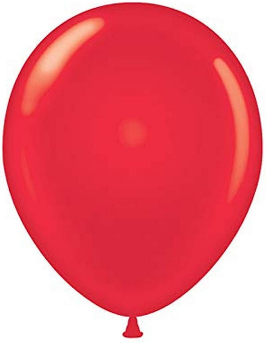 Tuftex 5" Red Standard Latex Balloons (50ct)