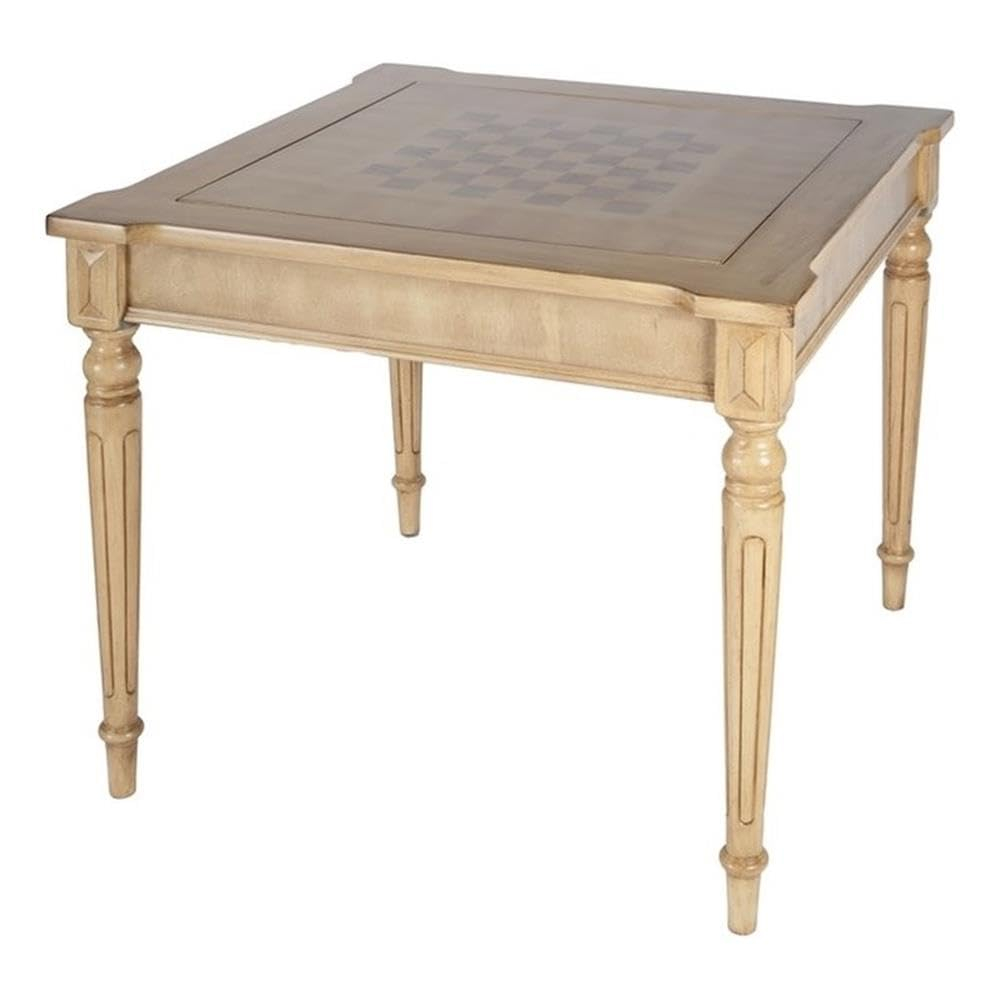 Butler Specialty Company Vincent Antique Beige Multi-Game Card Table
