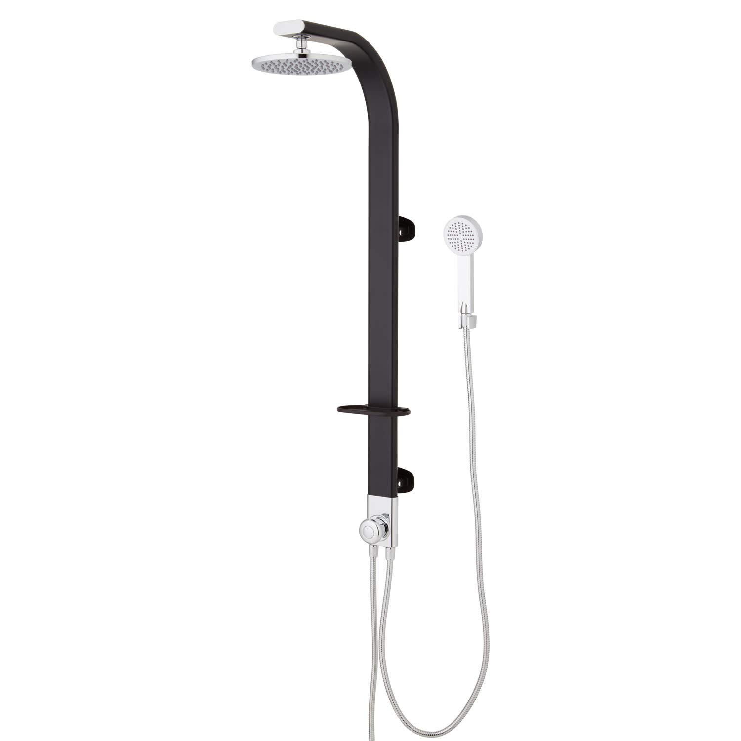 Signature Hardware 426005 Tilley Outdoor Shower Panel - Black