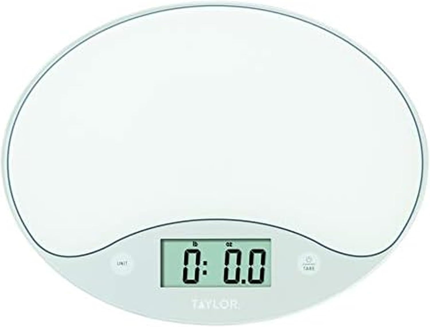 Taylor 6309561 11 lbs Digital Kitchen Scale, White