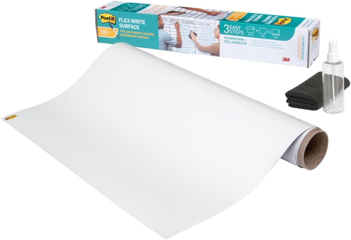 Post-it®, MMMFWS3X2, Flex Write Surface