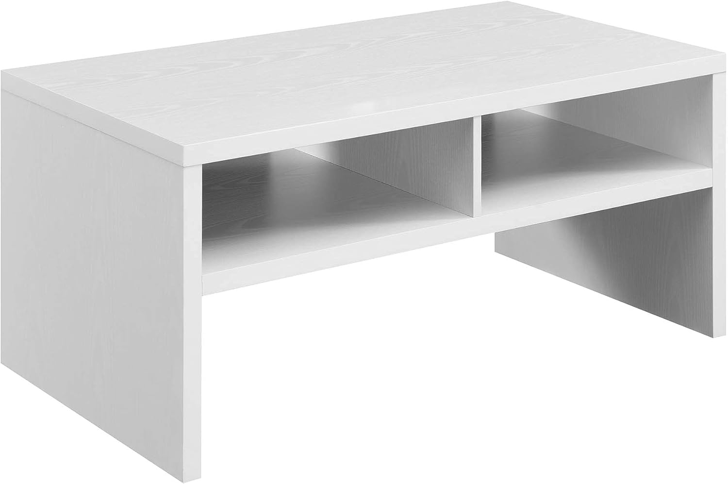 Convenience Concepts Northfield Admiral Deluxe Coffee Table with Shelves, Multiple Finishes