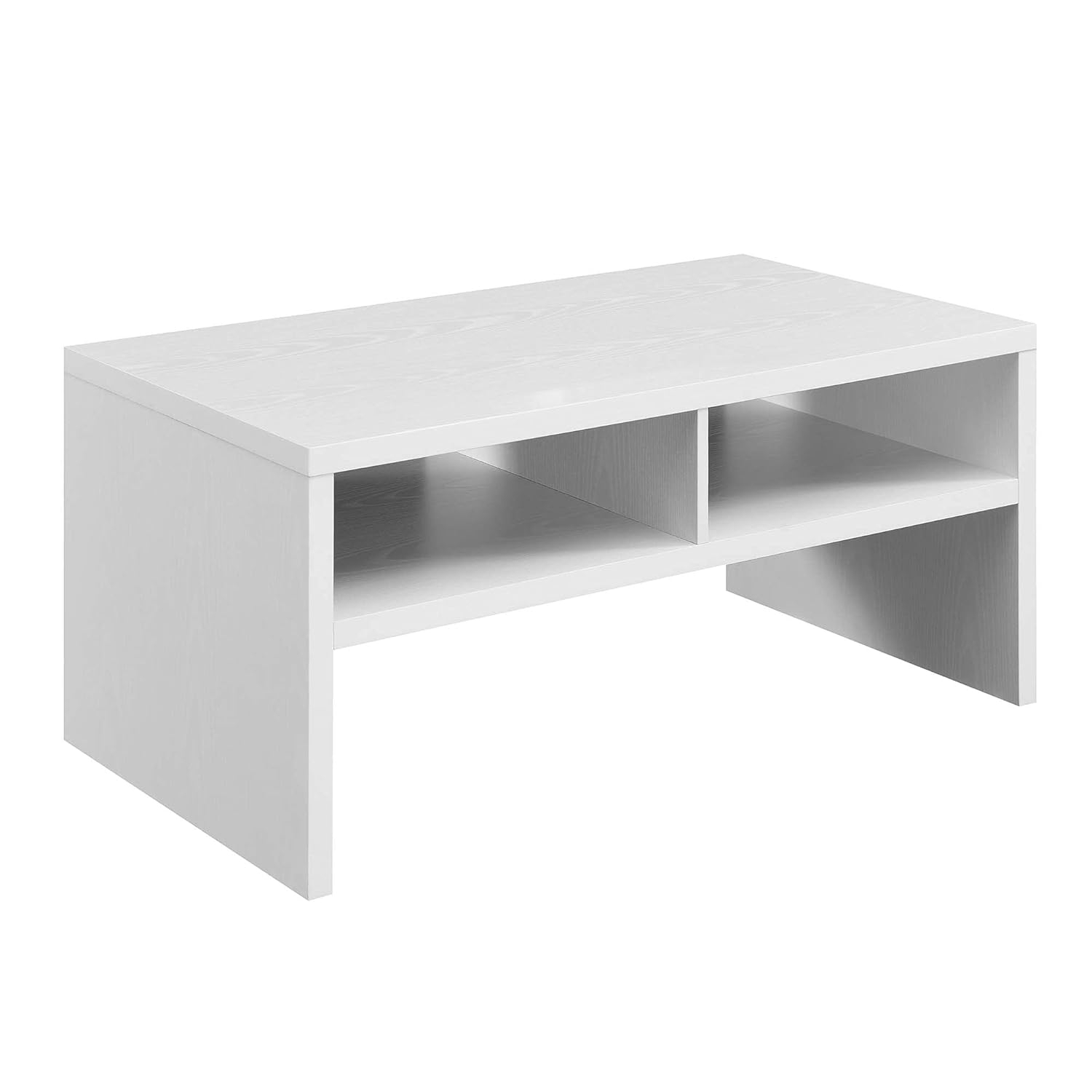 Convenience Concepts Northfield Admiral Deluxe Coffee Table with Shelves, Multiple Finishes