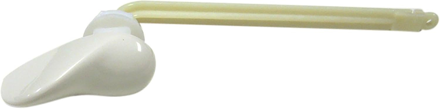 american standard 047148-0200a left hand plastic trip lever, white