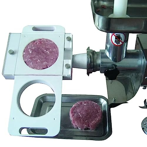 White Non-Stick Plastic Hamburger Press Patty Maker