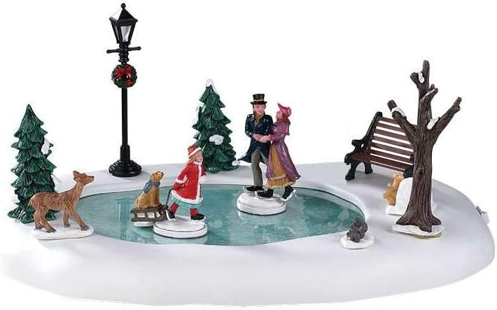Lemax Village Collection Victorian Skaters #94527
