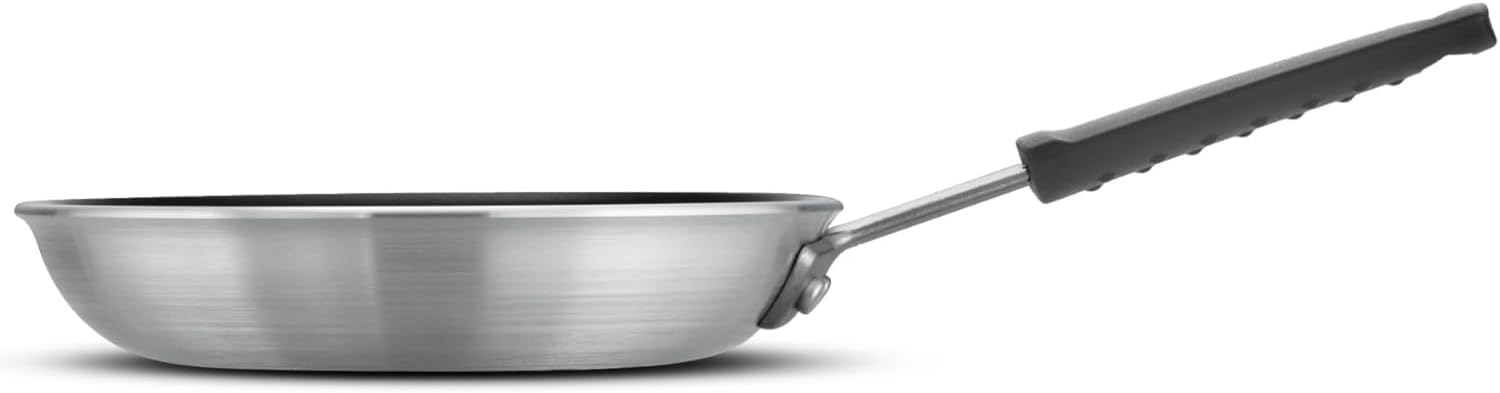 Tramontina Professional 8-Inch Non Stick Small Frying Pan, Heavy-Gauge Aluminum Skillet with Reinforced Nonstick Coating, Gray Handle, Dishwasher and Oven Safe
