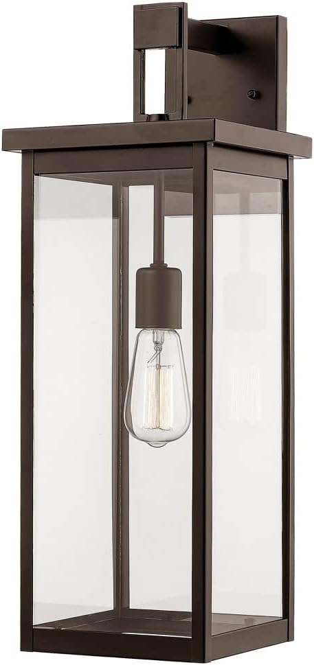 Millennium 2601-PBK Transitional One Light Outdoor Wall Bracket Finish, Powder Coat Black