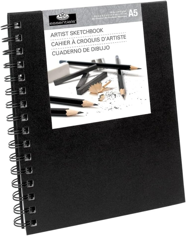 Royal & Langnickel(R) Spiral Hardcover Artist Sketchbook-4.1"X5.8"