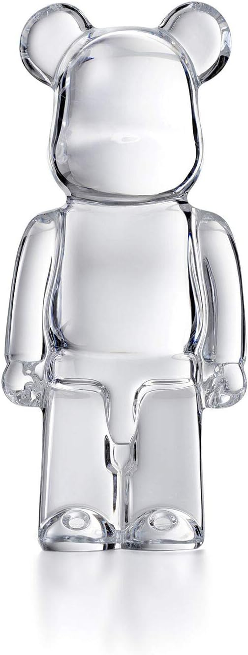 Baccarat Crystal Clear Be@rbrick Figurine #2813551