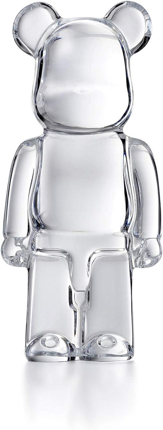 Baccarat Crystal Clear Be@rbrick Figurine #2813551