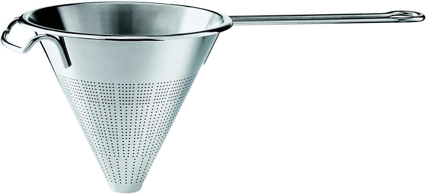 Rosle Stainless Steel Conical Strainer with Wire Handle, 7.1-Inch