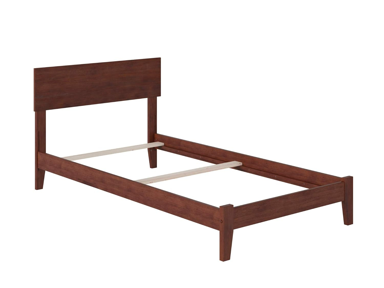 Orlando Queen Traditional Bed in Walnut