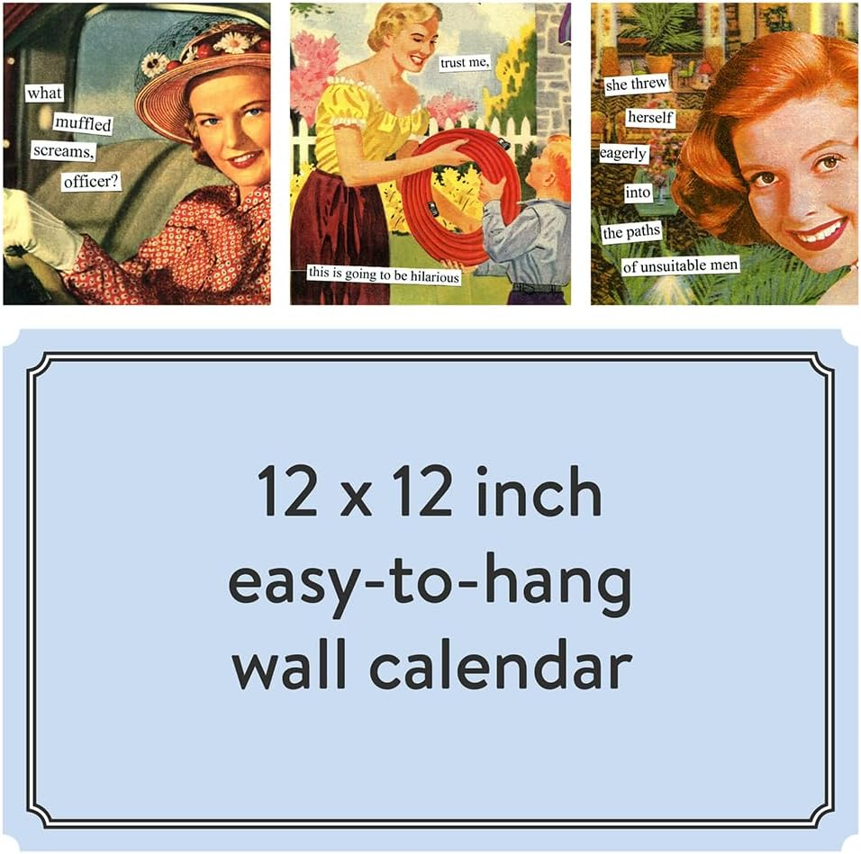Anne Taintor 2025 Vintage Humor Wall Calendar