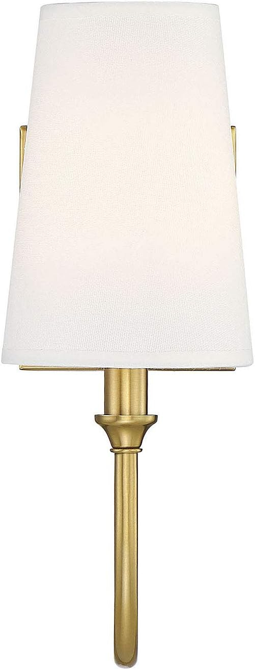 Savoy House Cameron 1 - Light Wall Light in  Warm Brass