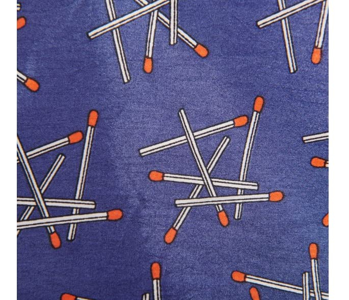 Slumberjack Fireside 1 Person Hammock With Tree Saver Straps - Blue, 110in x 50in