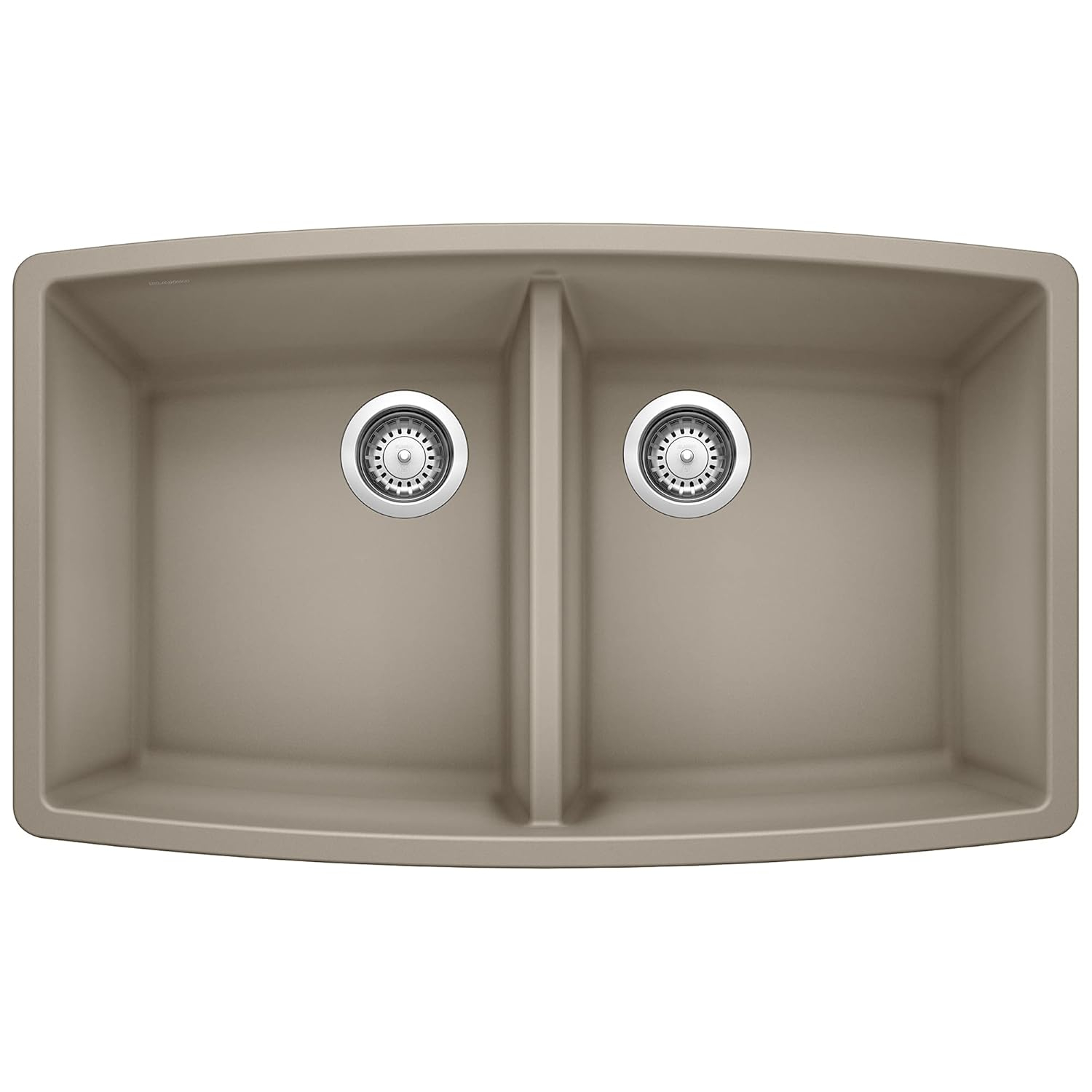 Performa SILGRANIT 33" L x 19" W Double Bowl Undermount Kitchen Sink