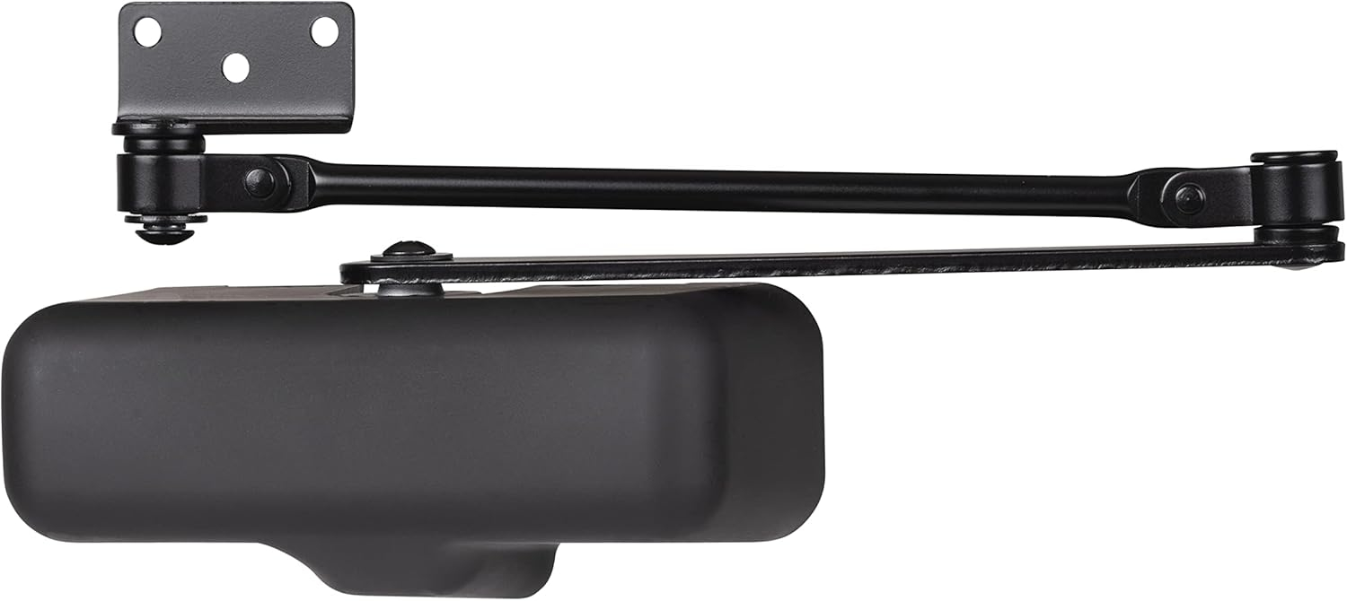 Brinks BC4010 Hydraulic Door Closer, Steel, Black