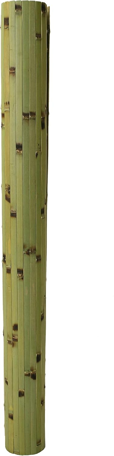 Forever Bamboo Wainscoting Wall Panel for Interior Decoration Bamboo Wall Panel Dark Green Burnt 48 in H x 96 in L