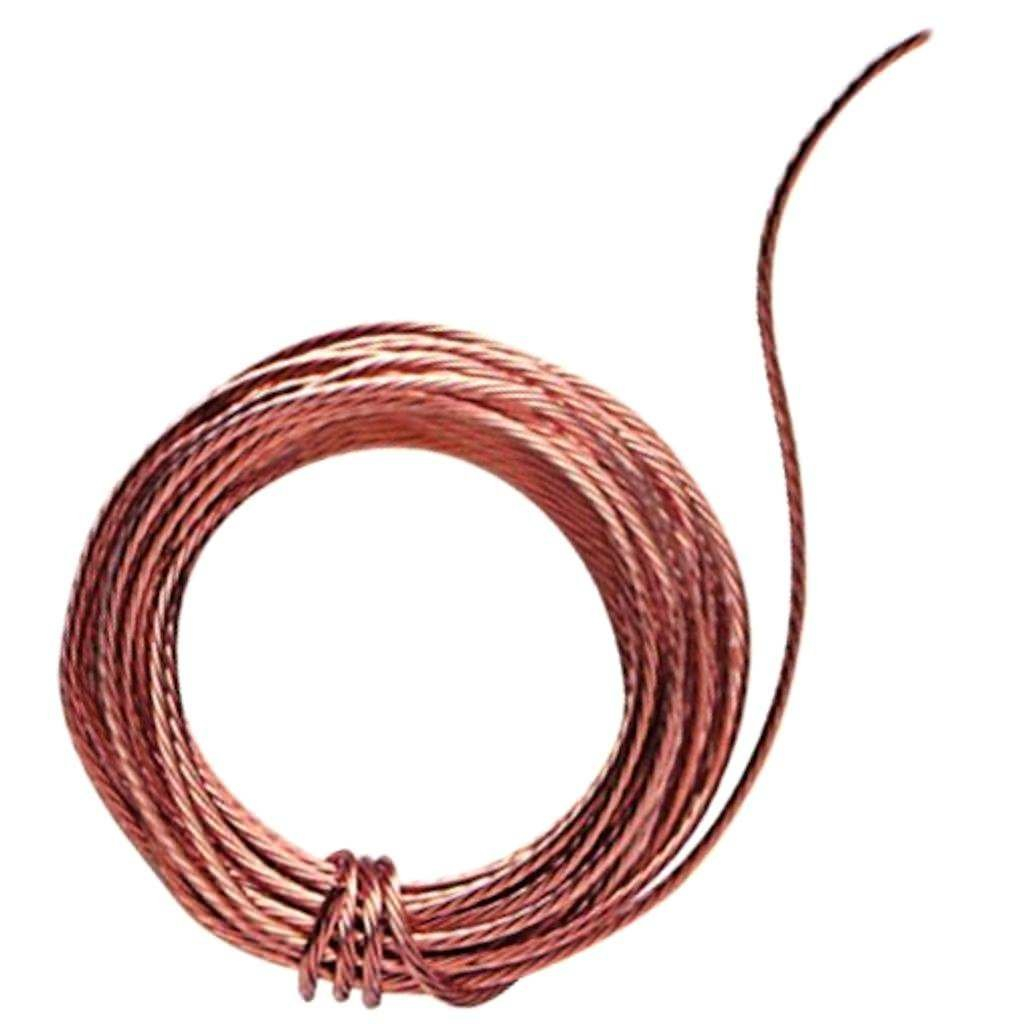 10-Feet Copper Lighting Fixture Ground Wire