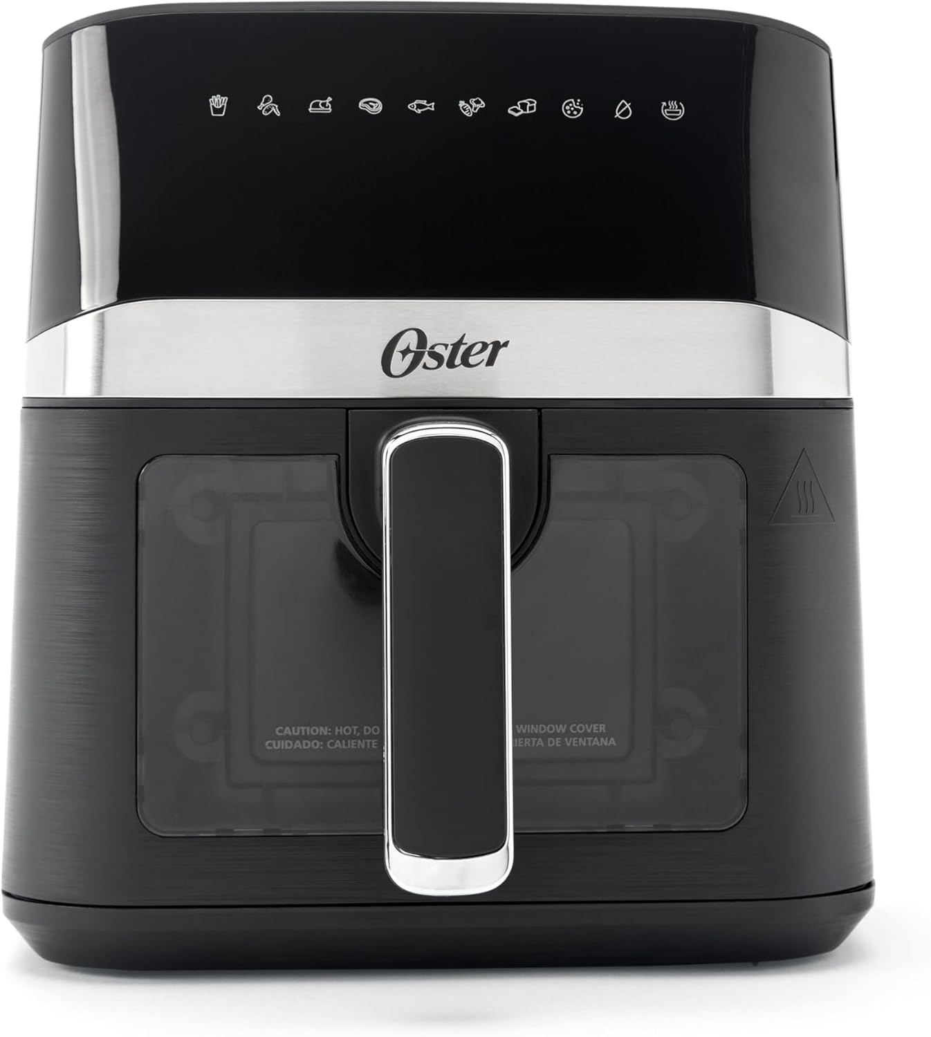 Oster Air Fryer, 6 Quart Digital Air Fryer, Medium Air Fryer with Window