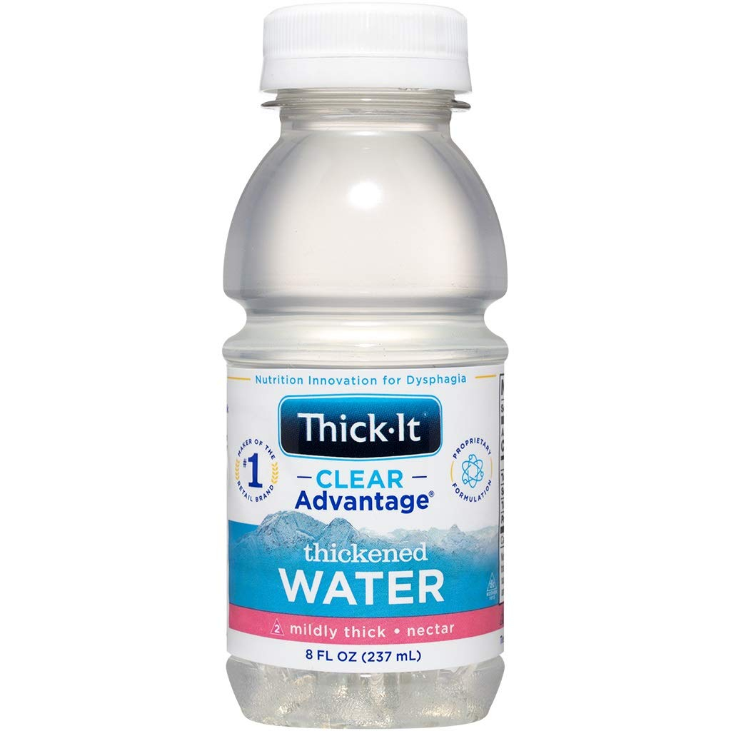 Thick-It Clear Advantage Thickened Water Unflavored 8 oz Bottle 24 Ct