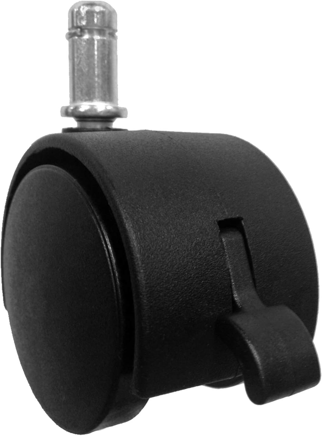 2" Replacement Office Chair or Stool Caster Wheels - with Brake (Set of 5) - S2421-5
