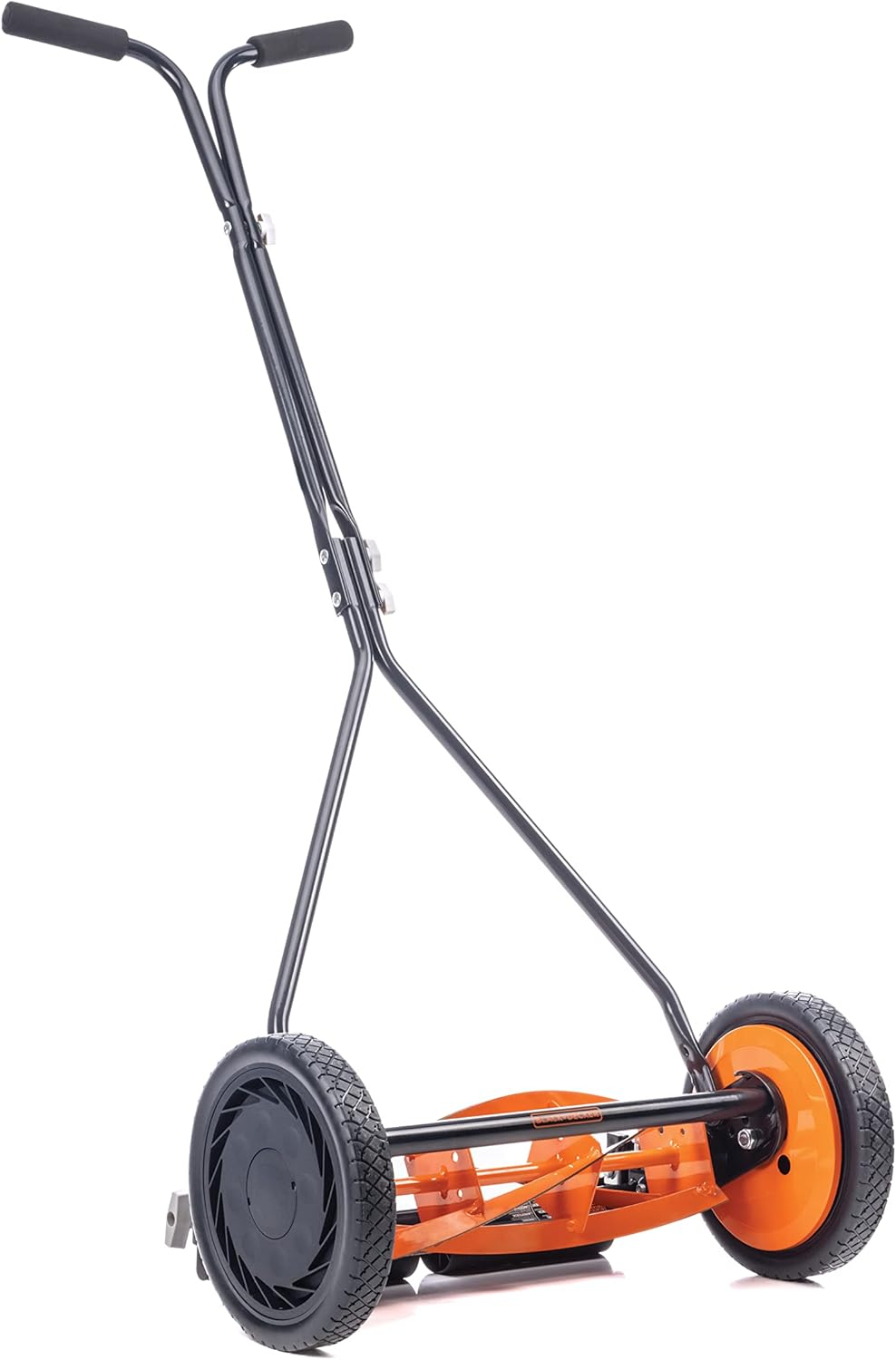 16 in. 4-Blade Manual Walk Behind Reel Lawn Mower