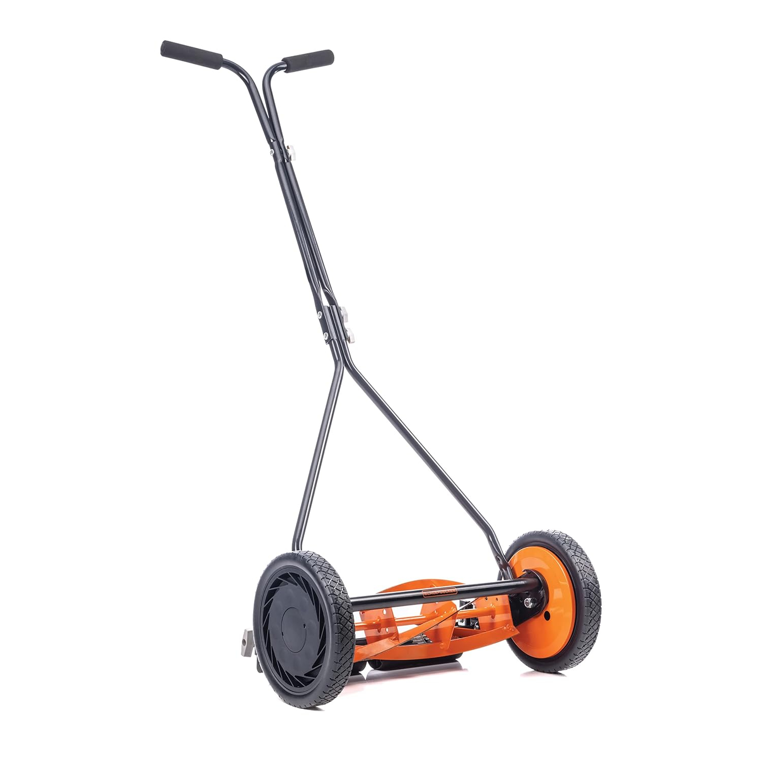 16 in. 4-Blade Manual Walk Behind Reel Lawn Mower