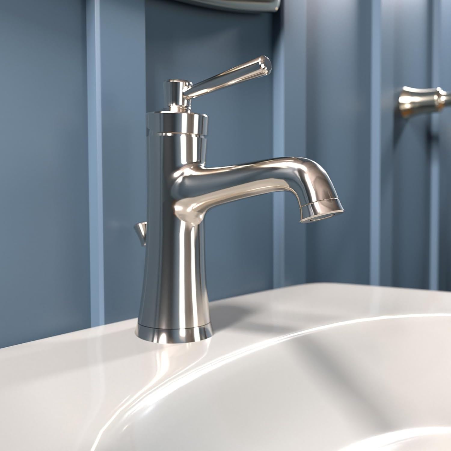 Joleena Single-Hole Faucet 100 with Pop-Up Drain, 0.5 GPM