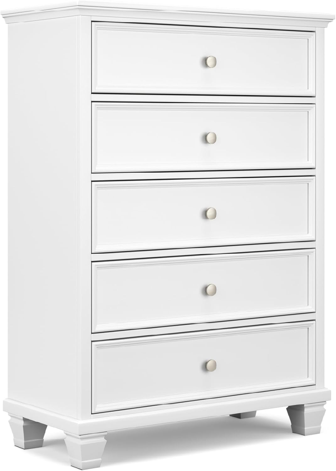 Fortman White Chest of Drawers
