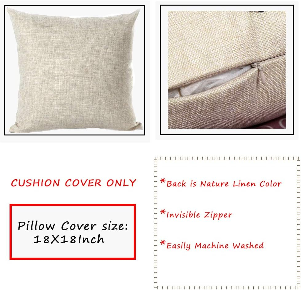 Tlovudori Xmas Winter Holiday Pillow Covers Vintage Wood French Bulldog Merry Blessing Quote Words Red Mistletoe Pillowcase Home Sofa Couch Car Cushion Cover 18”x18”