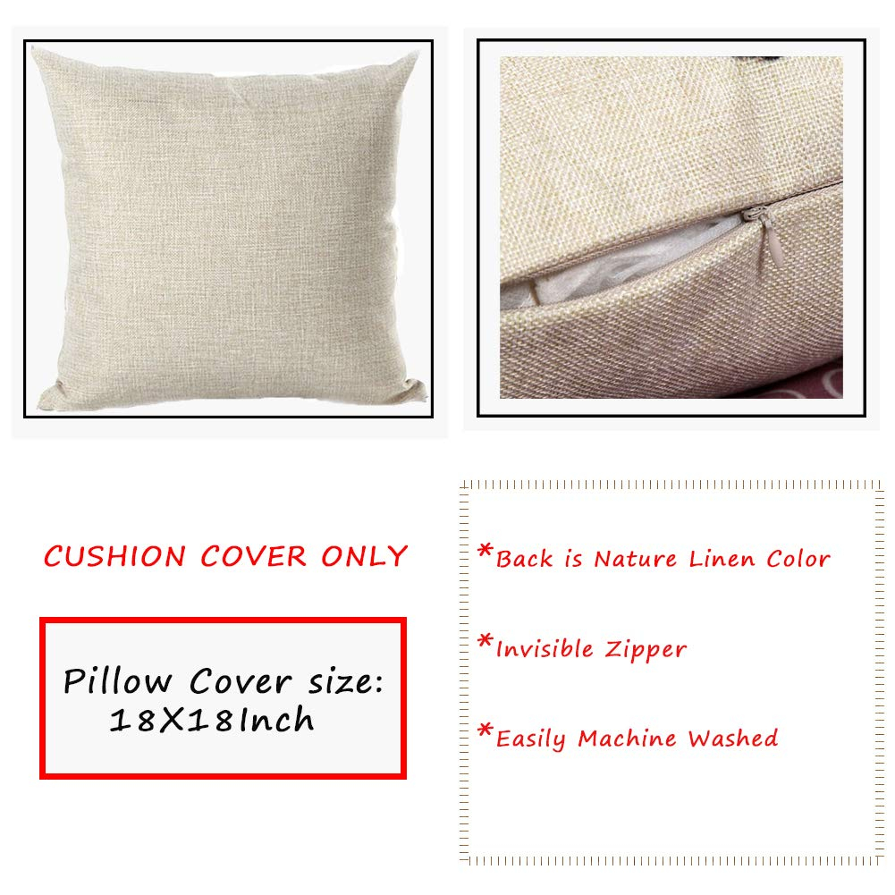 Tlovudori Xmas Winter Holiday Pillow Covers Vintage Wood French Bulldog Merry Blessing Quote Words Red Mistletoe Pillowcase Home Sofa Couch Car Cushion Cover 18”x18”