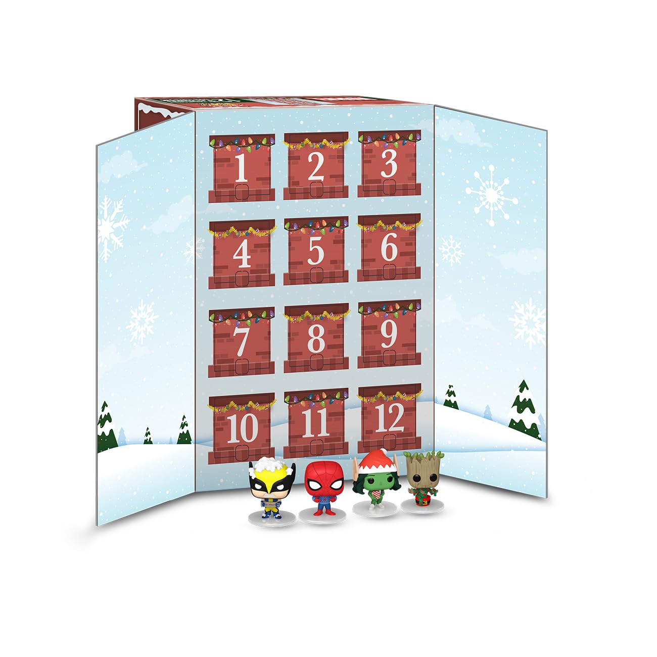 Marvel 12-Day Countdown 2024 Edition Funko Advent Calendar