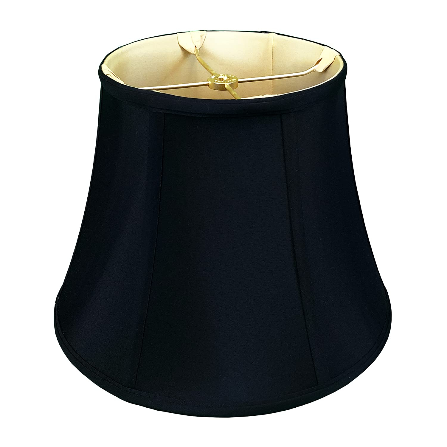 Royal Designs 20" Modified Bell Lamp Shade Black