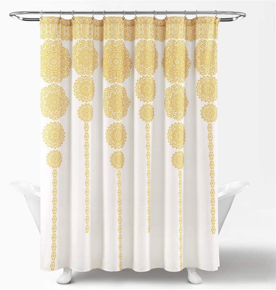 Stripe Medallion 72"x72" Shower Curtain