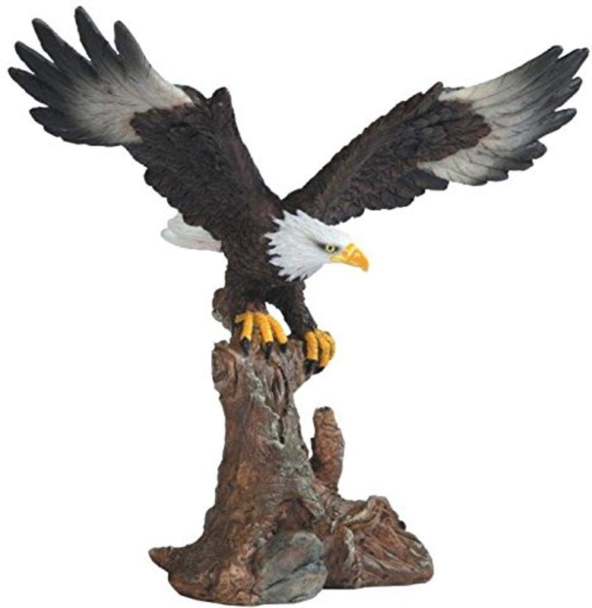 StealStreet Bald Eagle On Brown Branch Figurine, 6.75'
