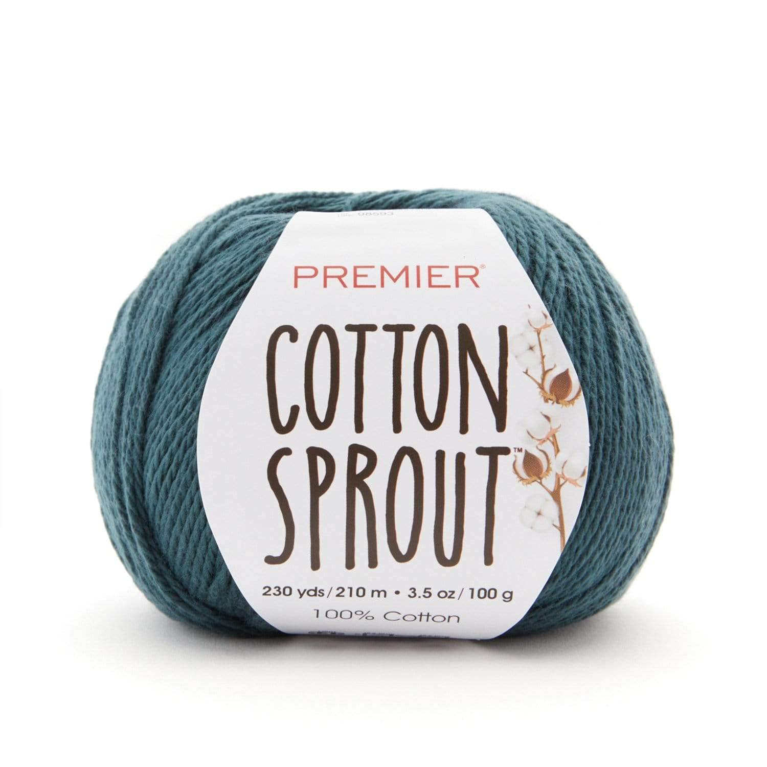 Premier Yarns Cotton Sprout Yarn-Hunter Green