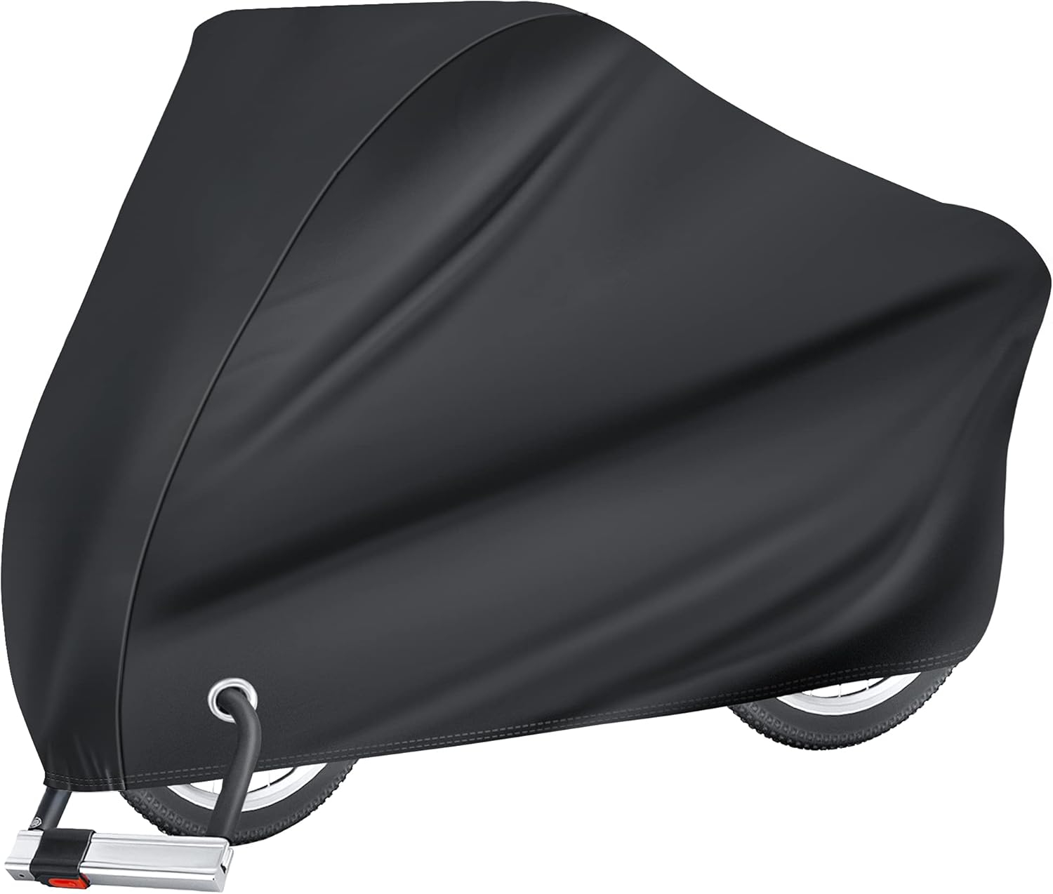 Puroma Bike Cover Outdoor Waterproof Bicycle Covers Rain Sun UV Dust Wind Proof with Lock Hole for Mountain Road Electric Bike