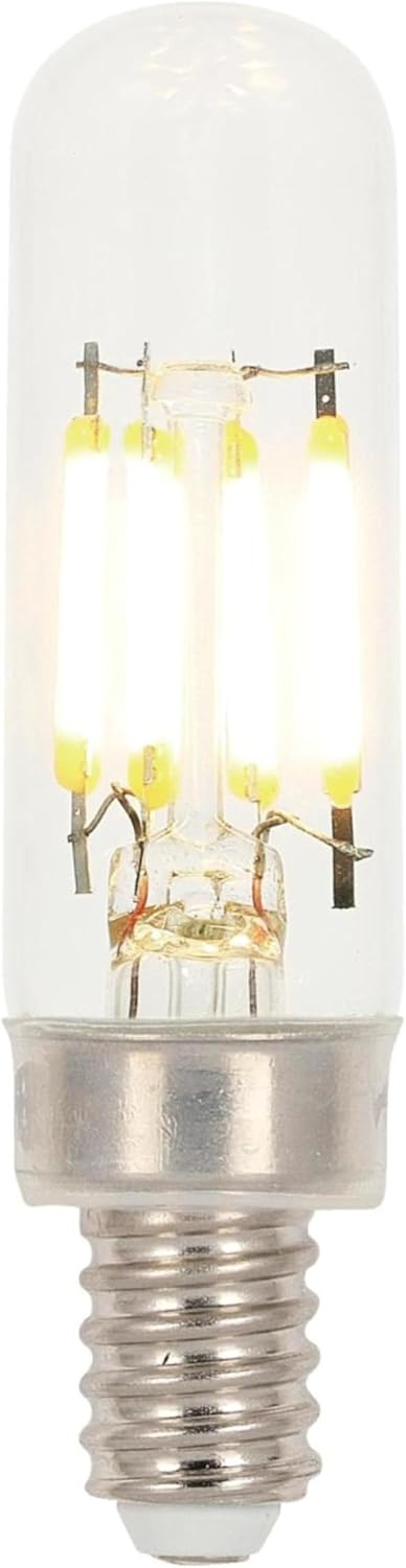 Clear Tubular LED Filament Bulb with Dimmable Feature