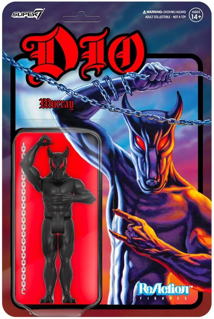 Super7 Dio Murray - 3.75" Ronnie James Dio Action Figure with Accessory Heavy Metal Collectibles and Retro Toys