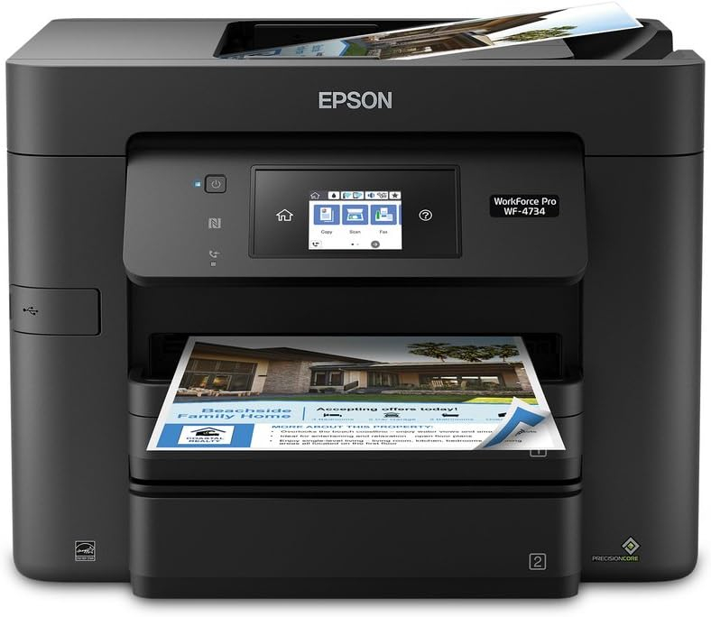 Epson WorkForce Pro WF-4734 Multifunction Wireless Inkjet Printer