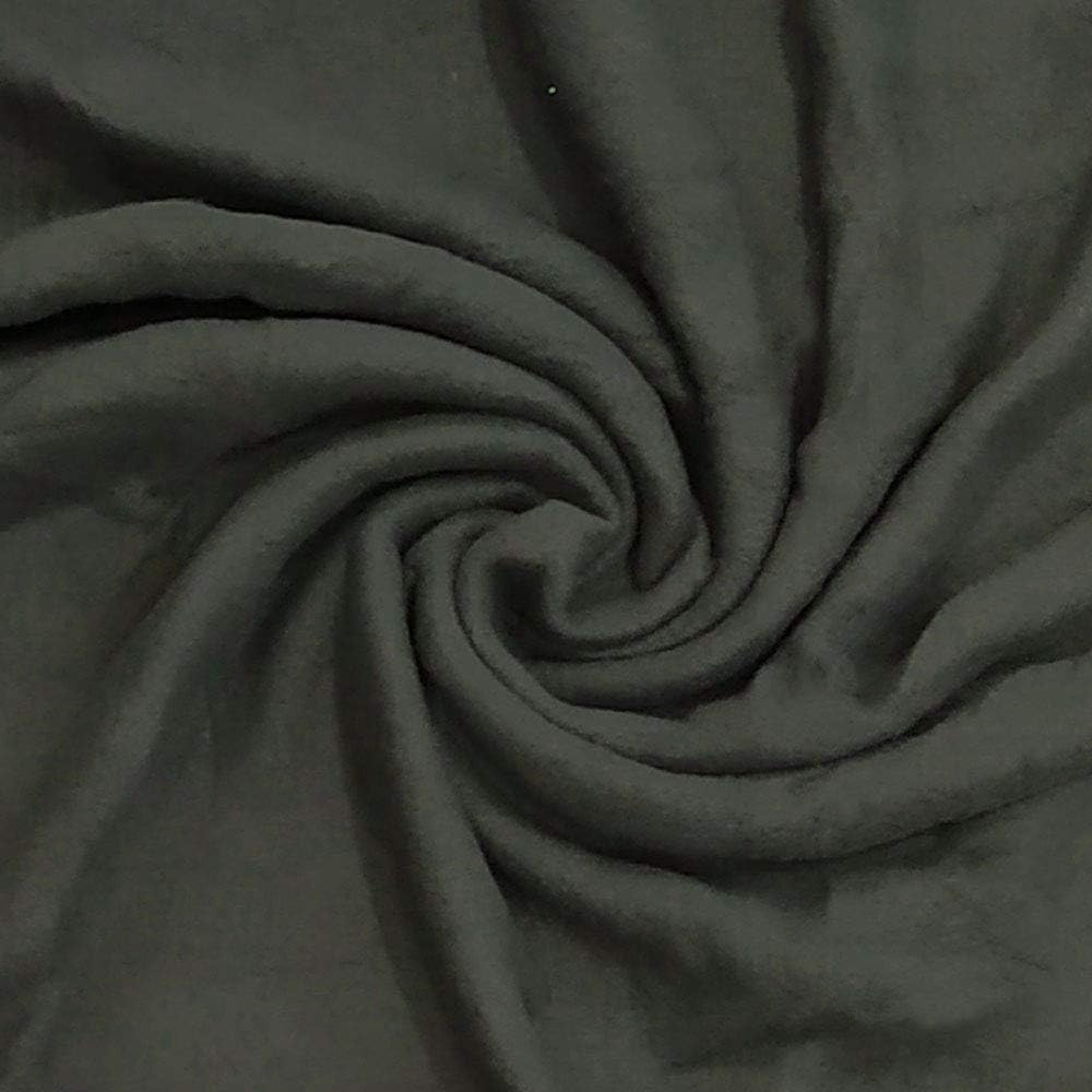 Single Solid Color 60”L x 50”W Fleece Throw Blanket for Fall, Winter, Spring, Summer, Men, Women, Children & Pets in Dark Green