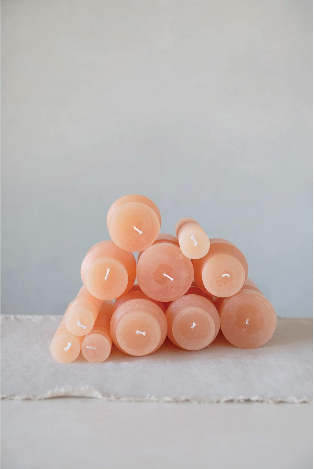 Creative Co-Op Unscented Totem Pillar Candle