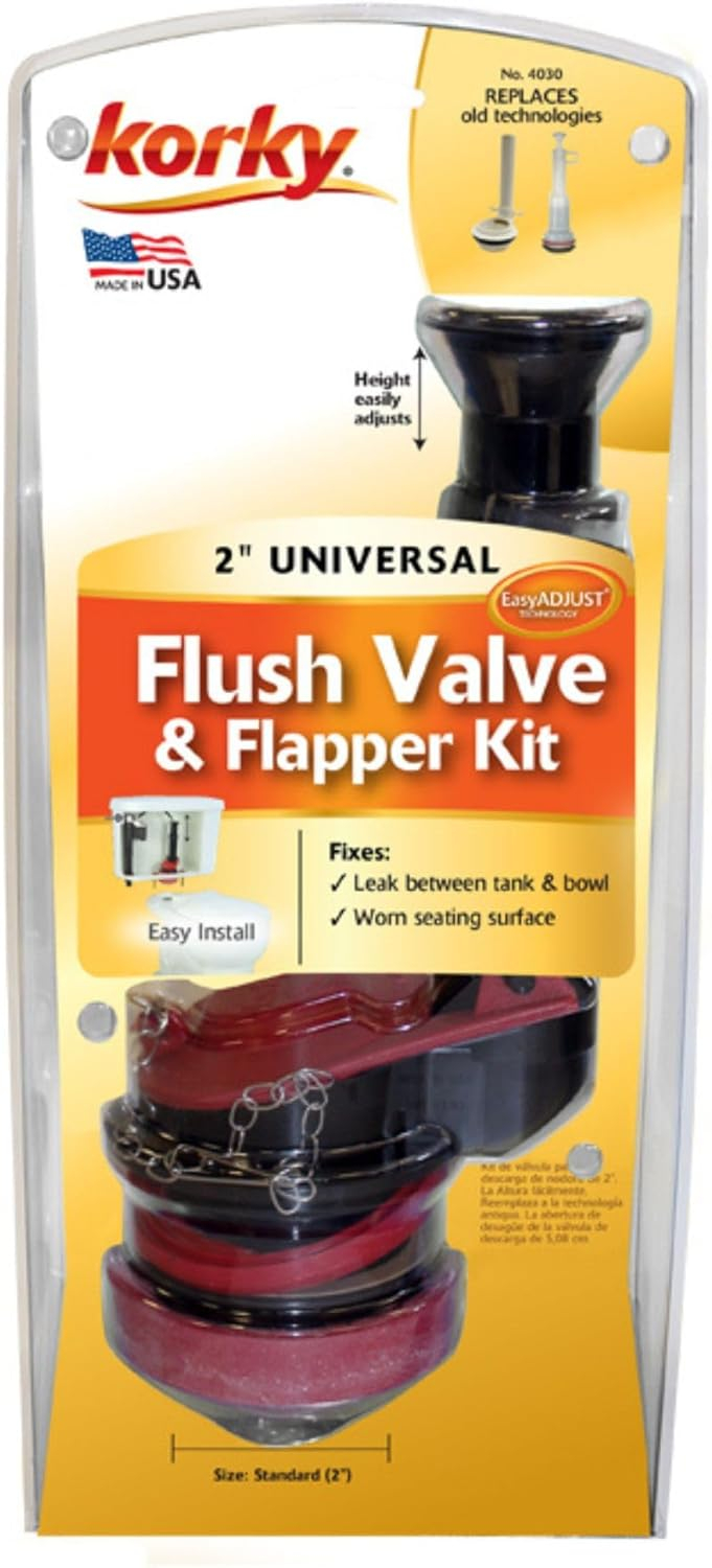 FLUSH VALVE ADJUSTABLE (Pack of 1)