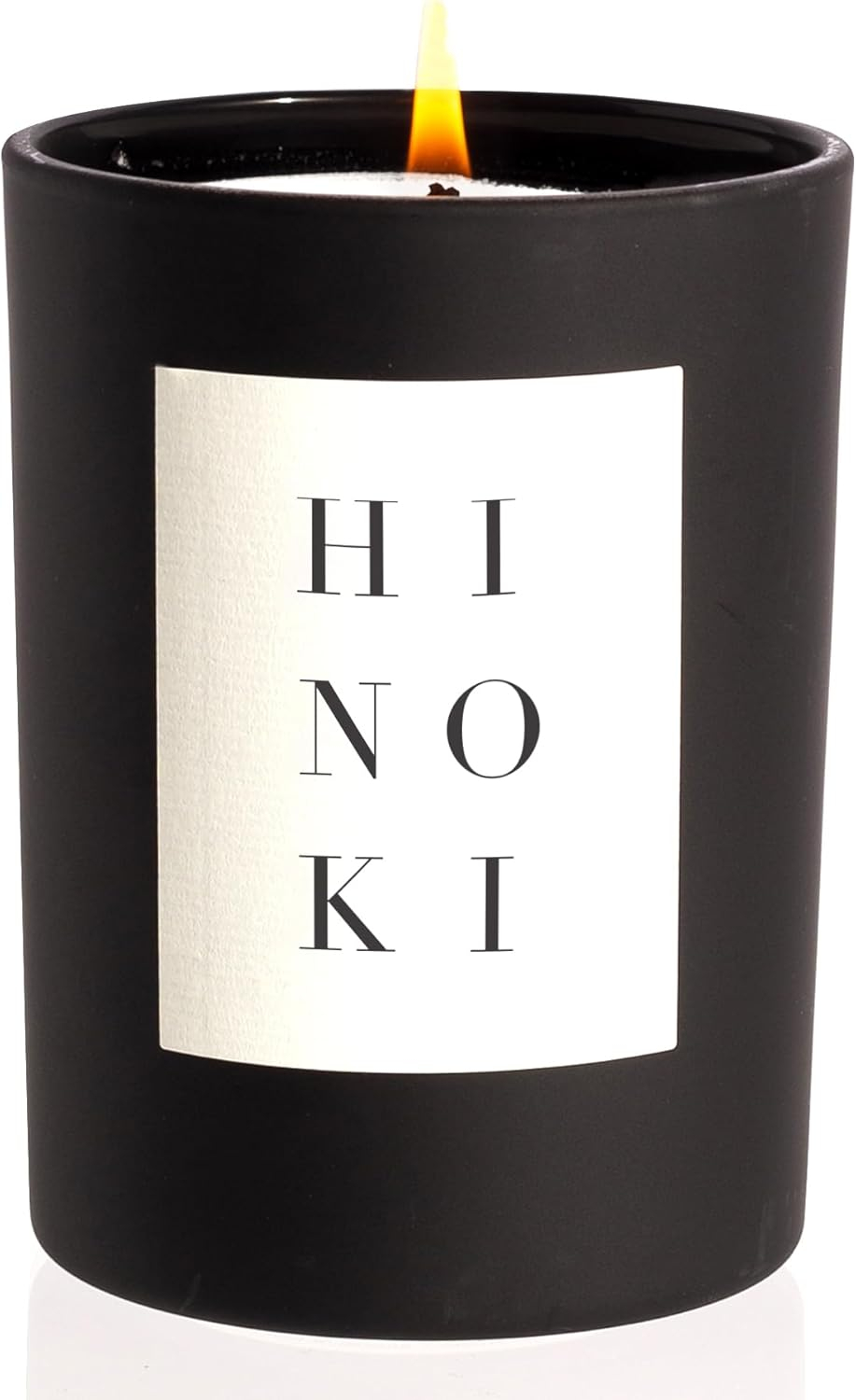 Brooklyn Candle Studio Hinoki Noir Candle - Luxury Scented Candle, Vegan Soy Wax, Hand Poured in The USA, 70 Hour Slow Burn Time - 10oz
