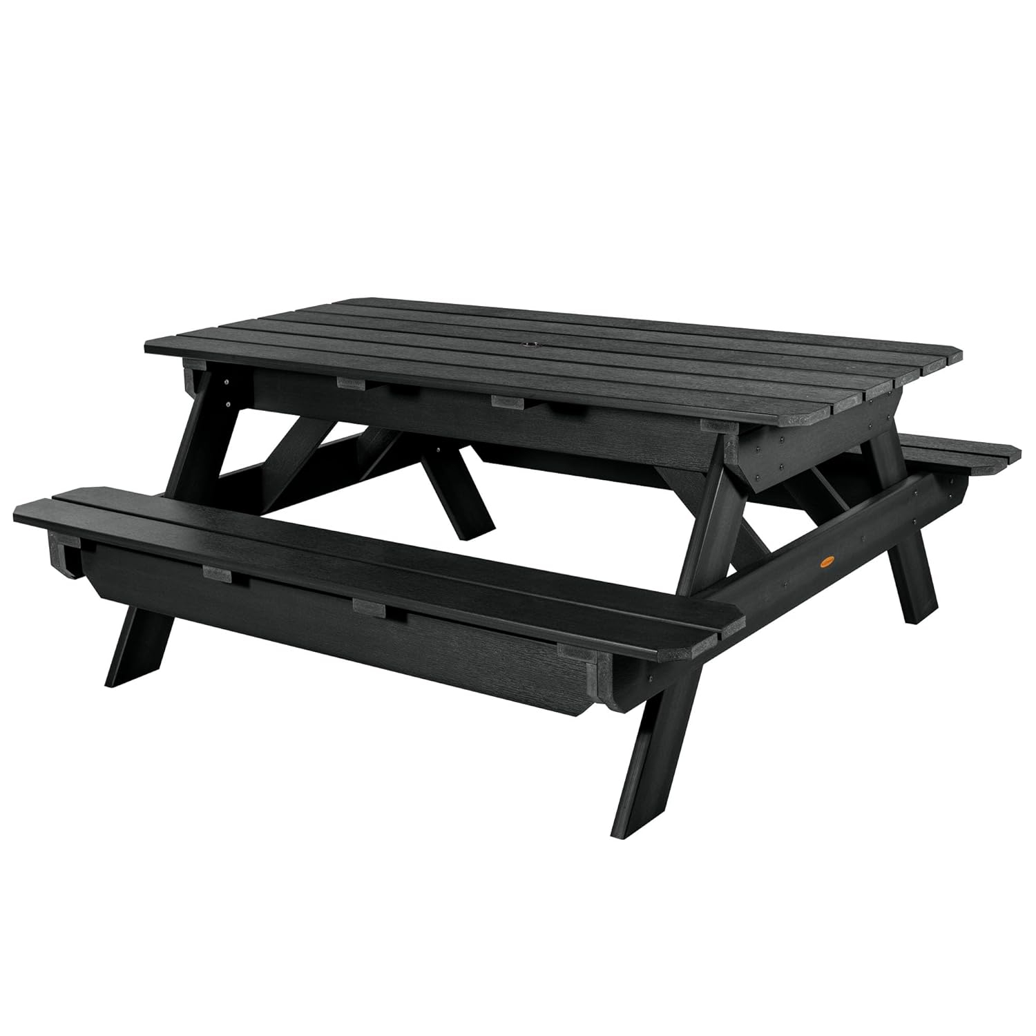 Highwood Hometown Picnic Table -Outdoor, Eco-friendly, Synthetic Wood