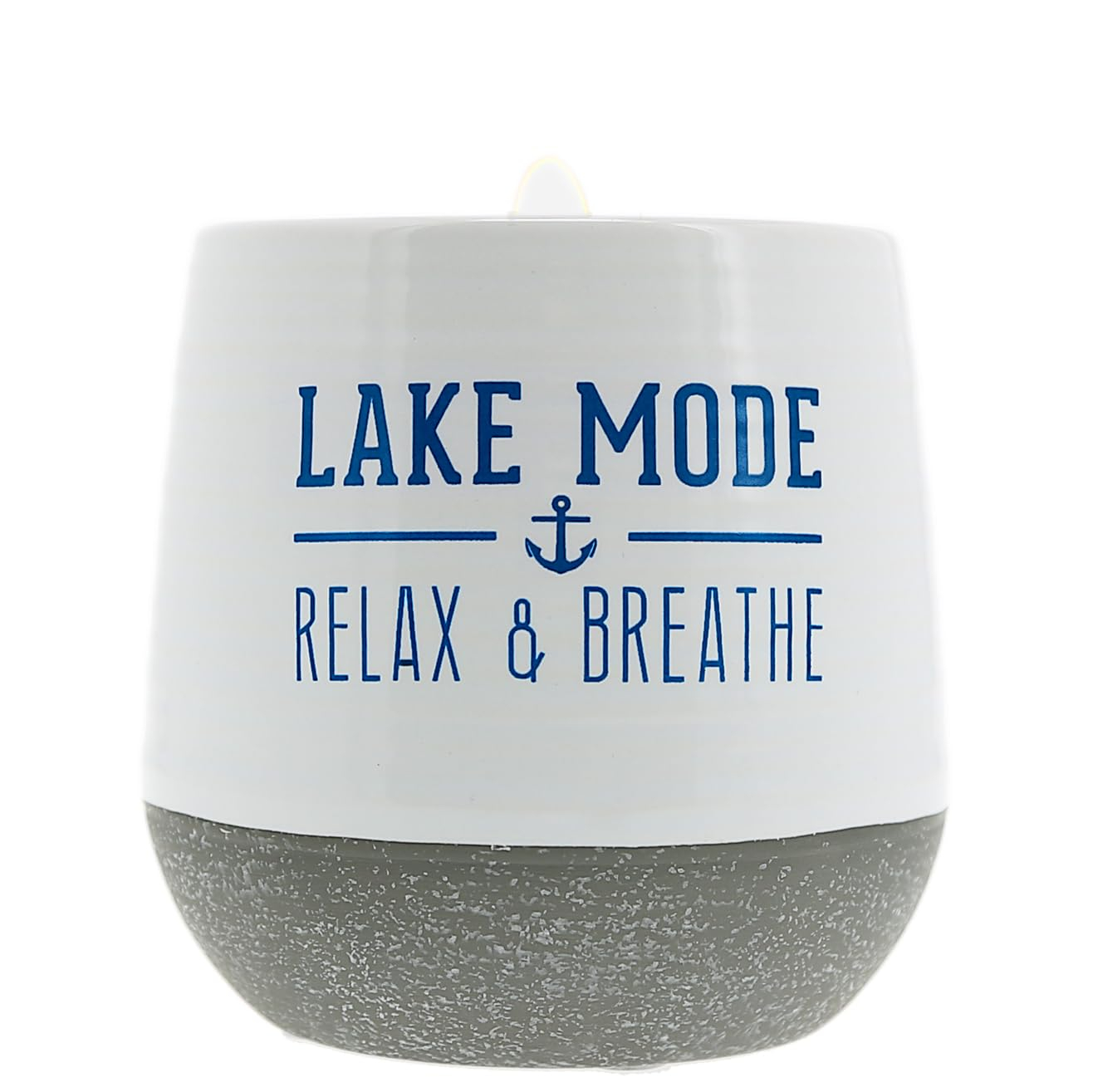 Pavilion - Lake Mode - 11 oz Wax Reveal Secret Surprise Message Single-Wick Jasmine Scented Candle Lake Boat Lover Friend Gift Cottage Water Front Housewarming Present
