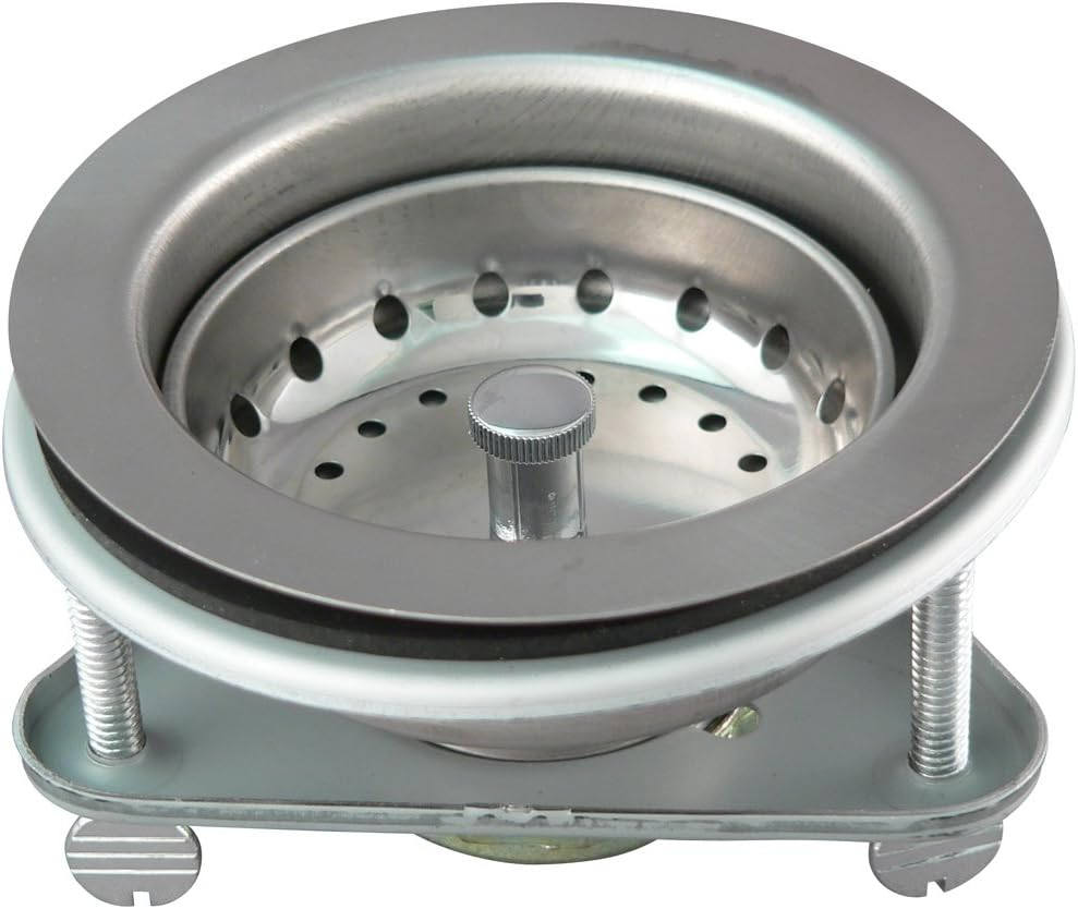 Keeney  Stainless Steel Thumb Screw Style Basket Strainer Assembly 1441SS