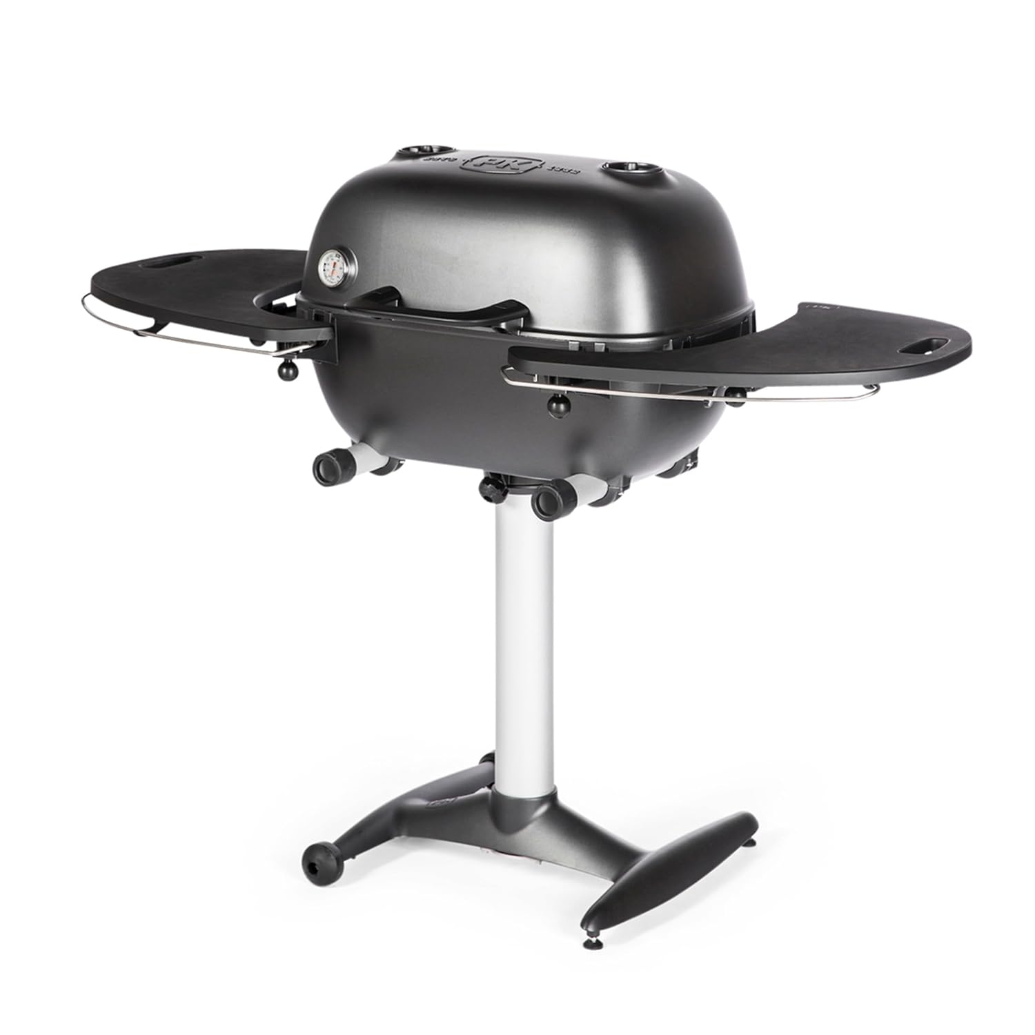 Portable Kitchen PK360 Charcoal 54 in. W Black Grill & Smoker